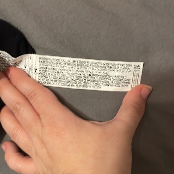 3/$15 Forever 21 Black T-Shirt Dress - Picture 5 of 6